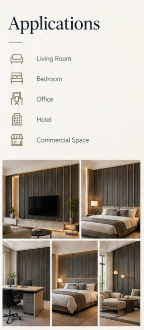 Textured Modern PS Wall Panel best