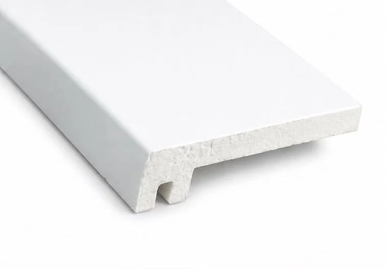 Uniform White Polystyrene Skirting Board Trim factory